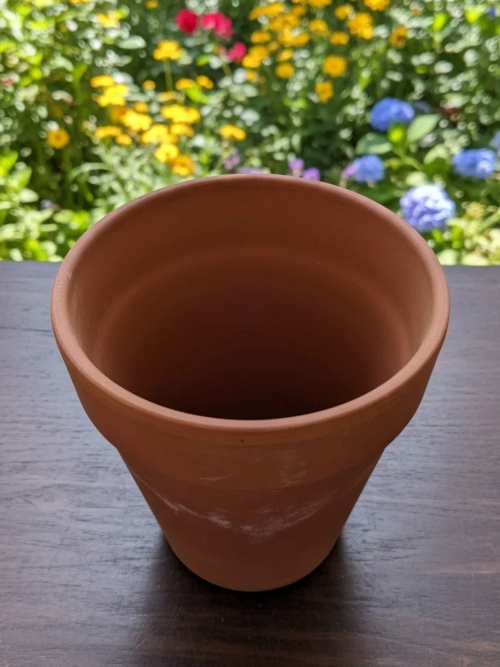 Vintage Italian terracotta wine cooler 